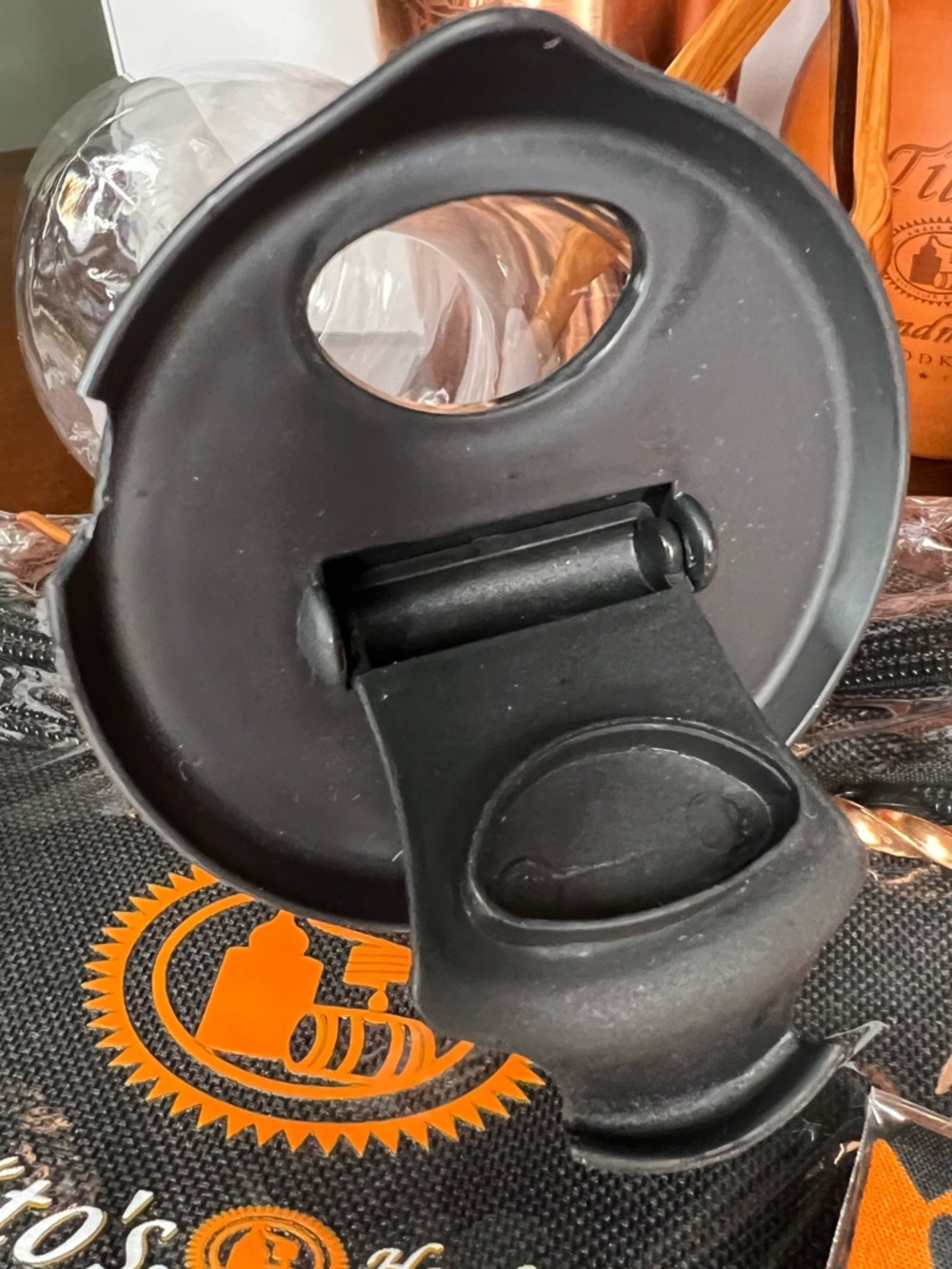 Lot of Tito’s items: cups, drink shaker, fanny pack, sunglasses, carafe - Picture 8 of 8